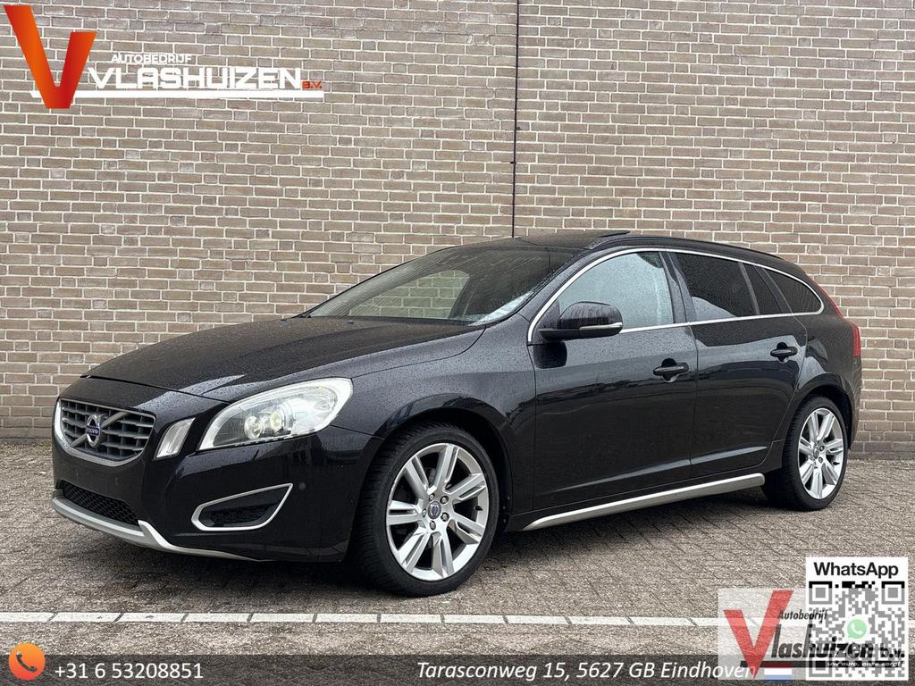 Volvo V60 2.0 D3 Kinetic | € 3.700,- NETTO! | Pano | Leder |, Auto's, Volvo, 144 g/km, Te koop, Traction-control, V60