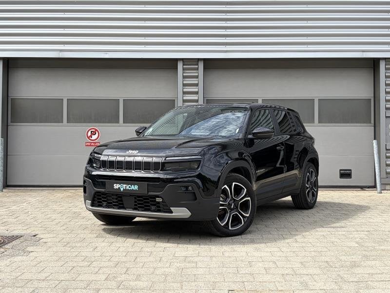 Jeep Avenger Summit - 1.2 turbo, Auto's, Jeep, Automaat, Zwart, USB, 5 deurs