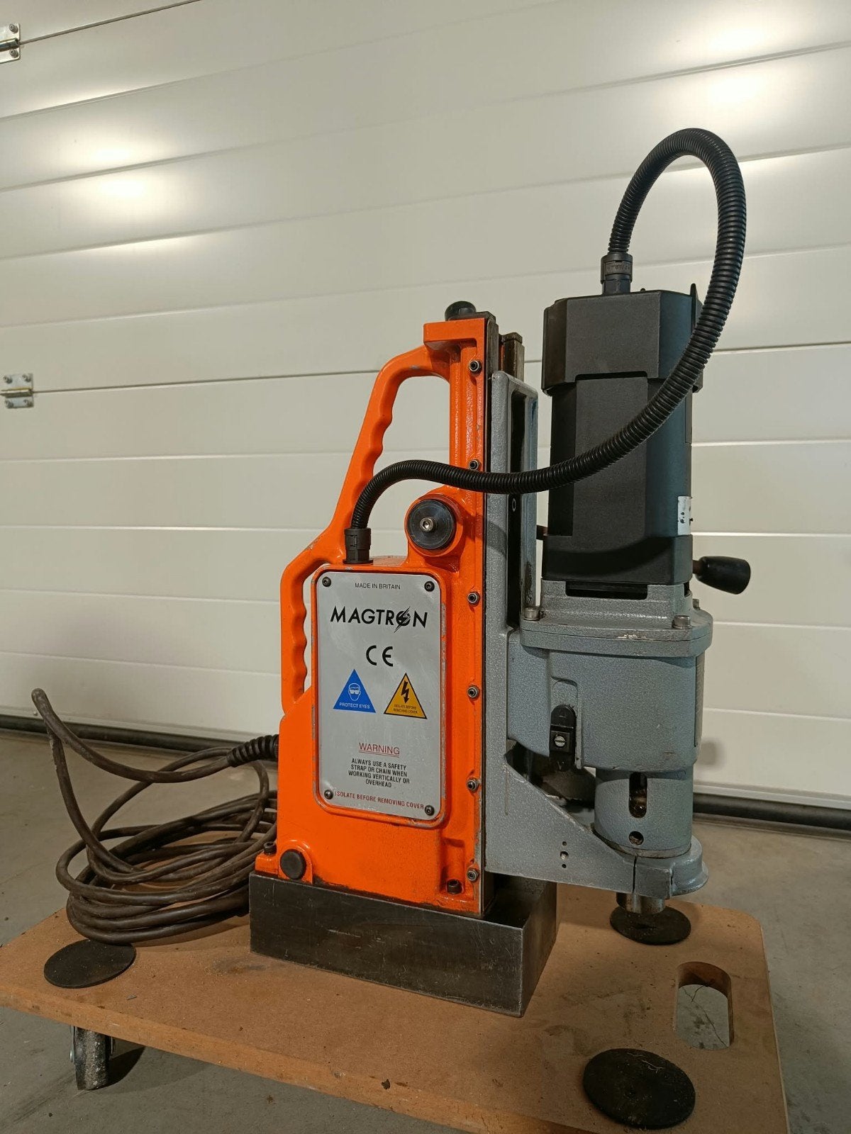 perceuse magnétique Magtron MBE100, Enlèvement