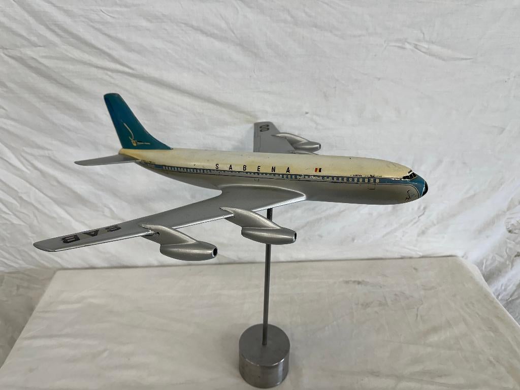 RAISE-UP Boeing 707 SABENA 1959 schaalmodel 1/100 SABENA, Ophalen of Verzenden, Gebruikt, Schaalmodel