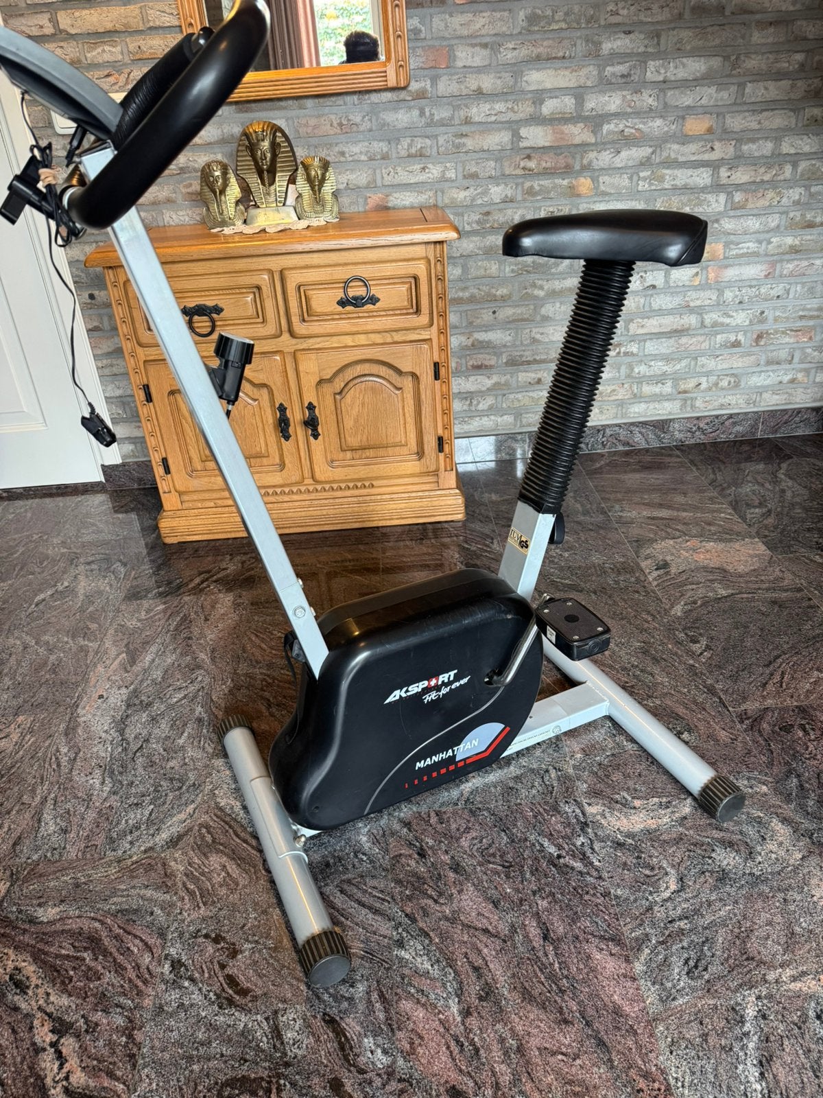 Te koop hometrainer., Enlèvement, Comme neuf, Vélo d'appartement