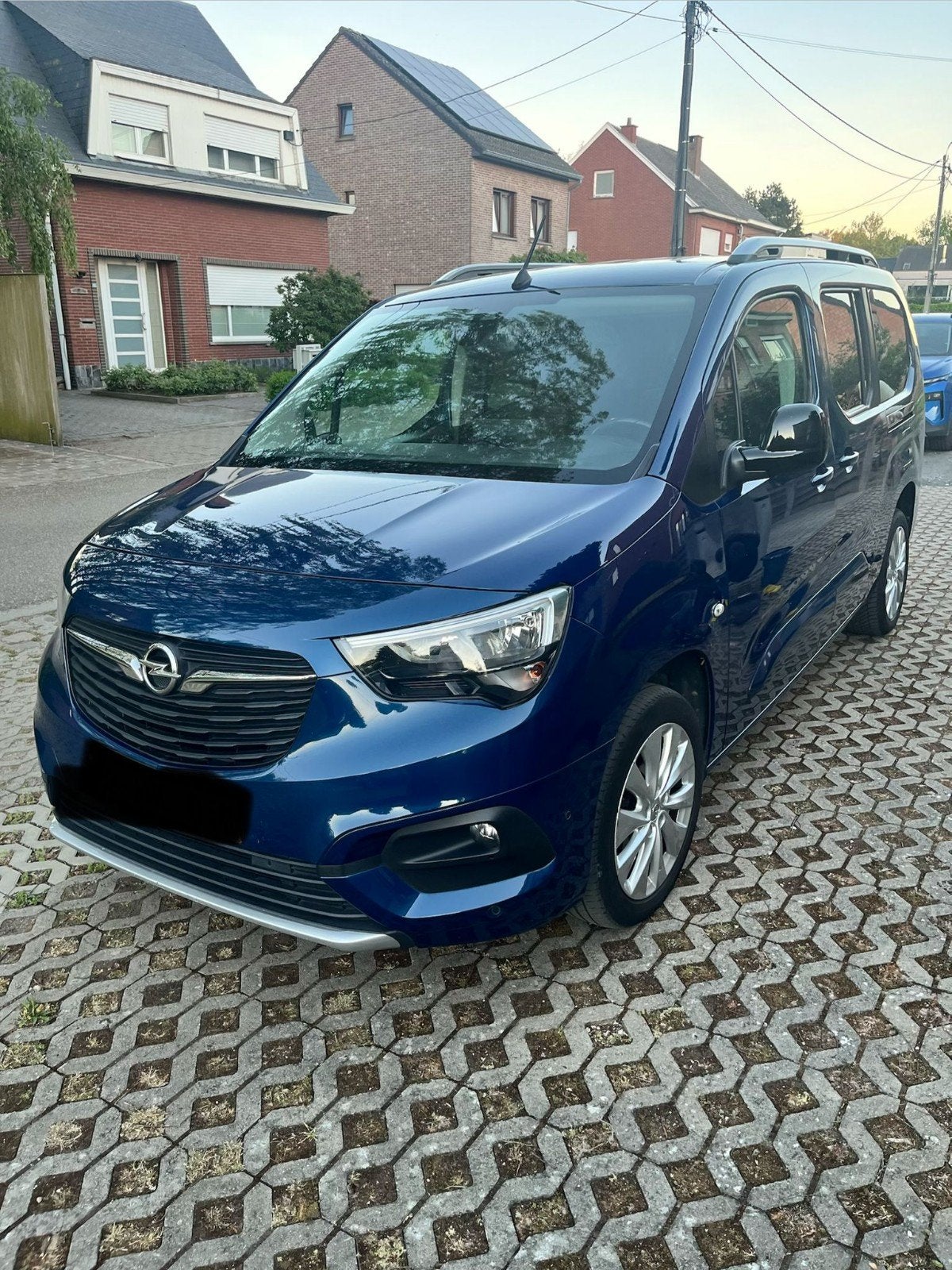 Opel CombobLife XL 7pl, Auto's, Opel, Automaat, Blauw, 7 zetels, Trekhaak