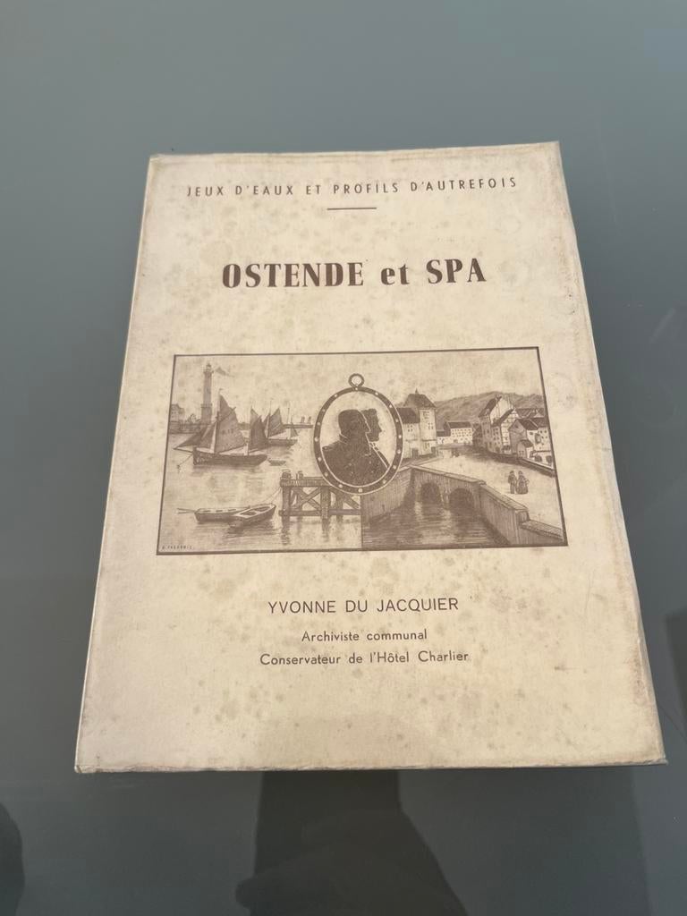 Ostende et Spa Yvonne du Jacquier, Enlèvement ou Envoi, 20e siècle ou après, Utilisé