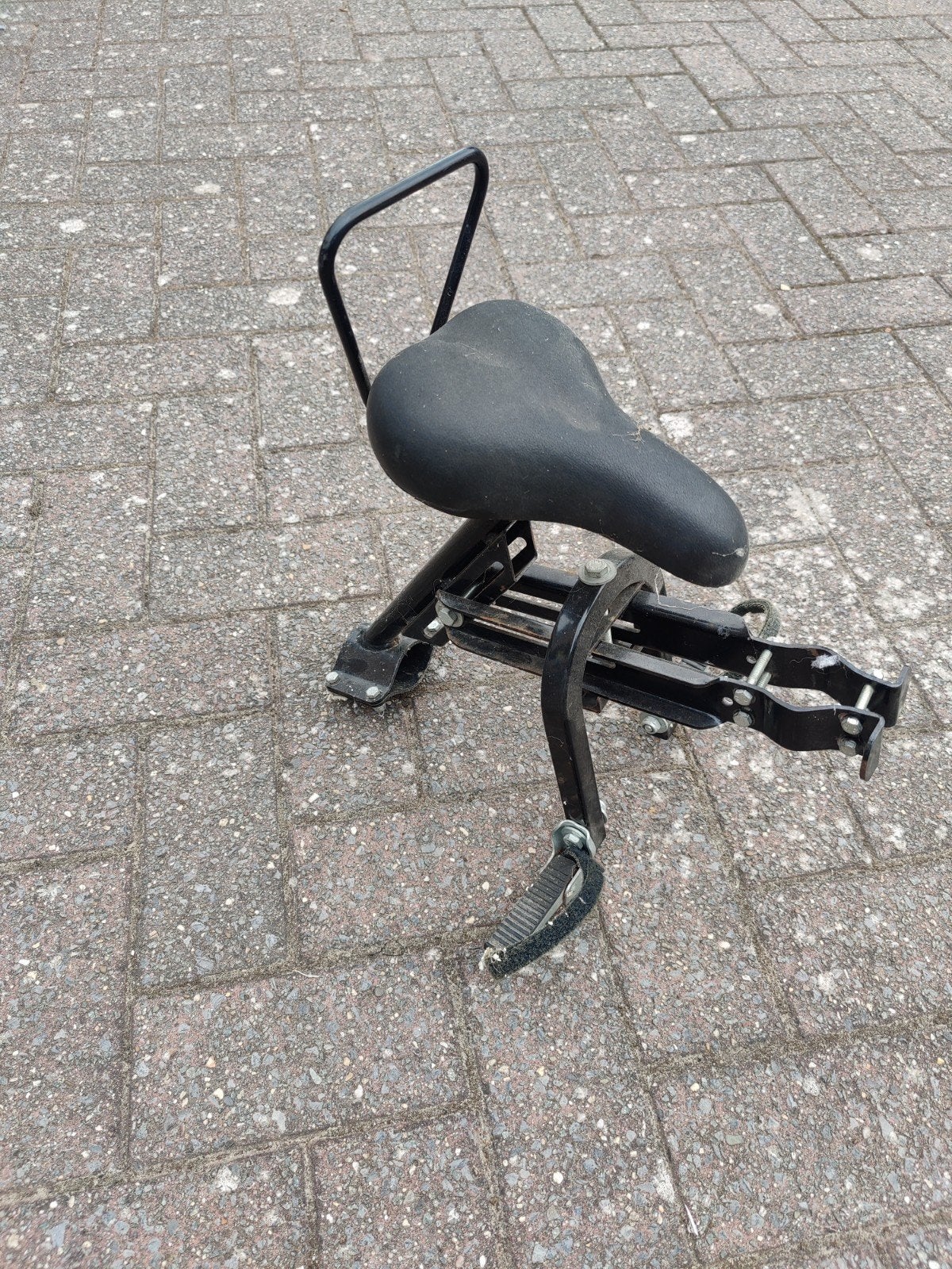 Fiets kinder zitje voor vooraan op fiets, Fietsen en Brommers, Fietsaccessoires | Fietsstoeltjes, Ophalen, 0 t/m 18 kg, Voorzitje