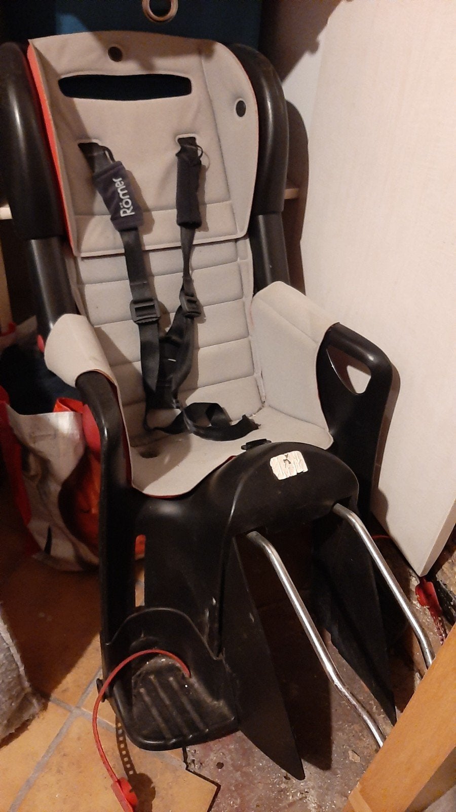 siege enfant vélo Römer, Vélos & Vélomoteurs, Enlèvement, Utilisé, Siège arrière