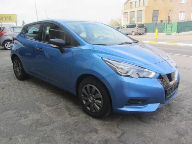 Nissan Micra 1.0i **Garantie** 63.000Km AC BT Parkeerhulp, Voorwielaandrijving, Stof, 5 deurs, 3 cilinders