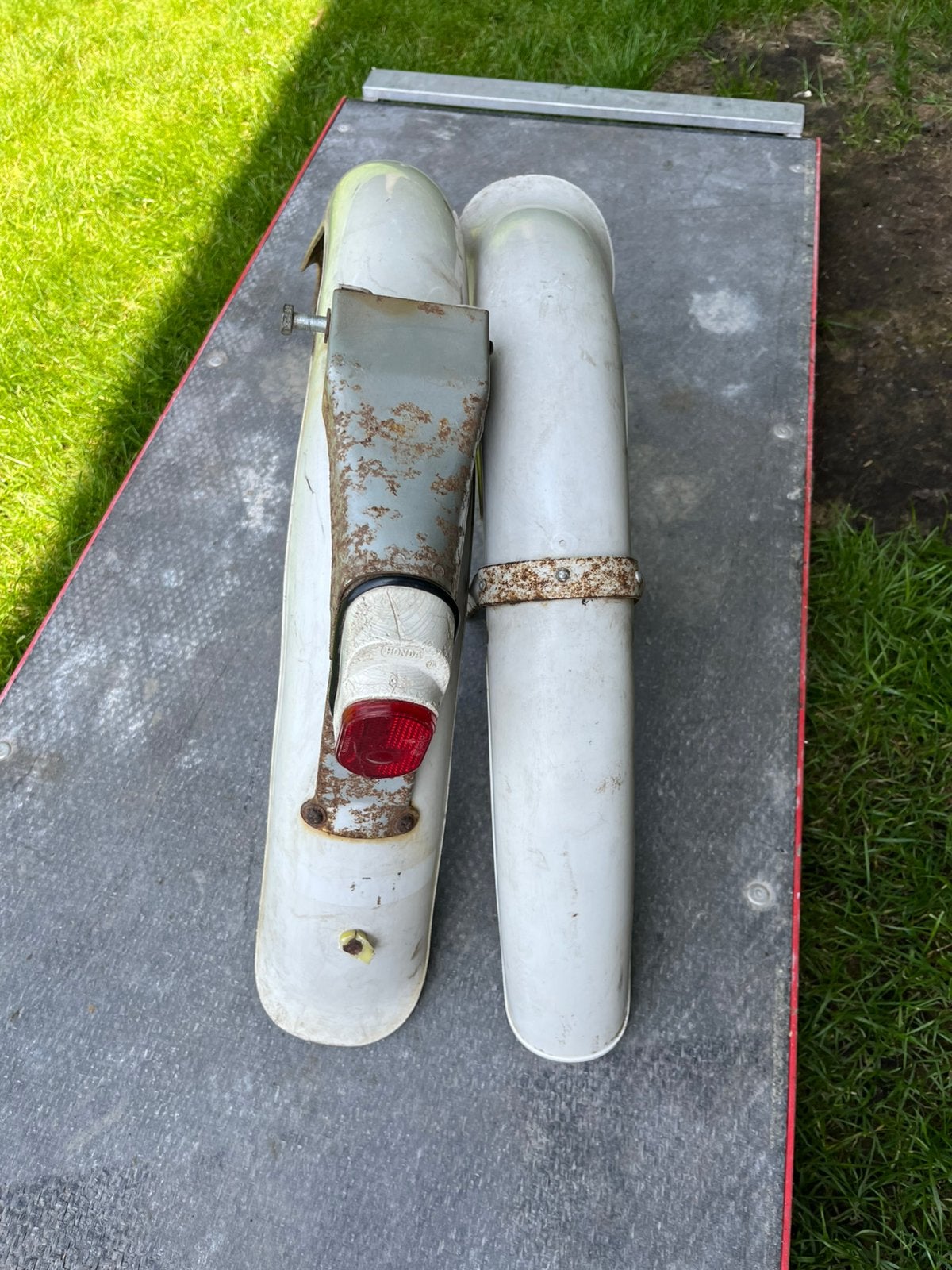 Set spatborden honda pc50, Ophalen, Zo goed als nieuw