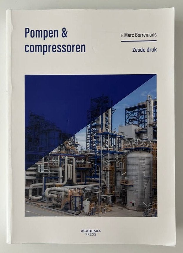 Marc Borremans - Pompen en compressoren, Boeken, Techniek, Ophalen of Verzenden, Marc Borremans