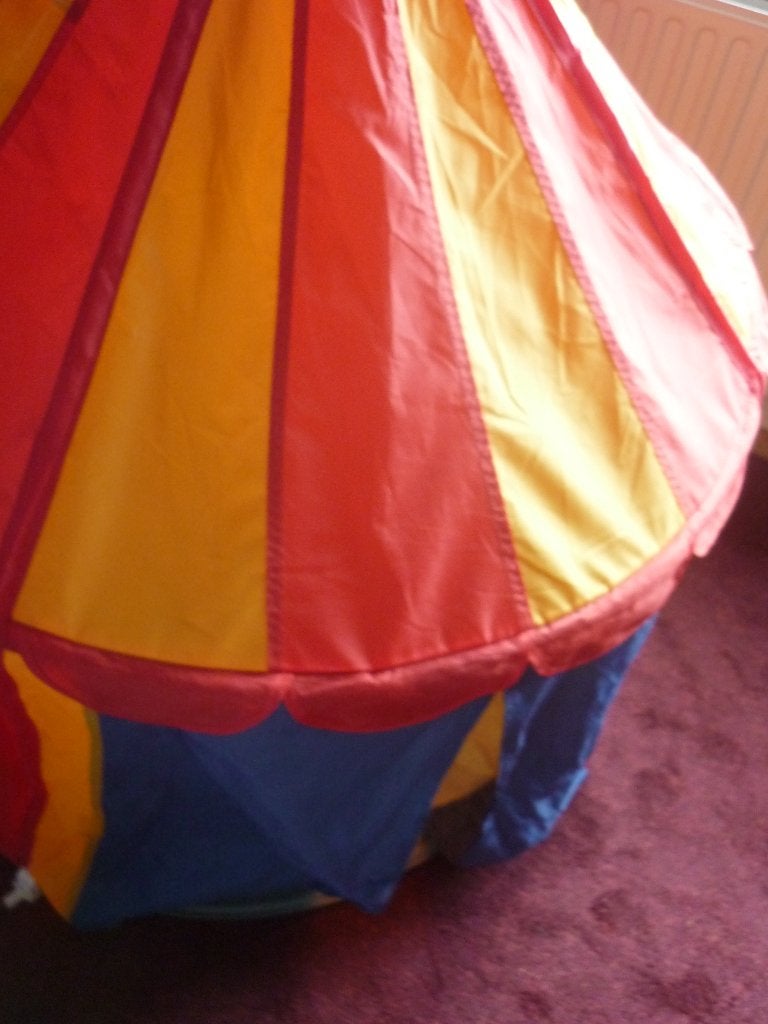 IKEA speeltent circus nette en complete staat, Ophalen, Zo goed als nieuw