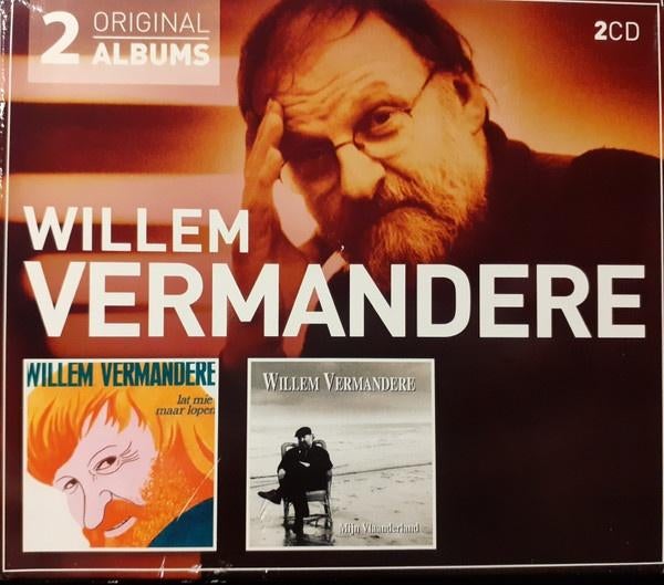 747 - 2 ORIGINAL ALBUMS - WILLEM VERMANDERE - 2CD, CD & DVD, CD | Néerlandophone, Envoi, Comme neuf, Rock