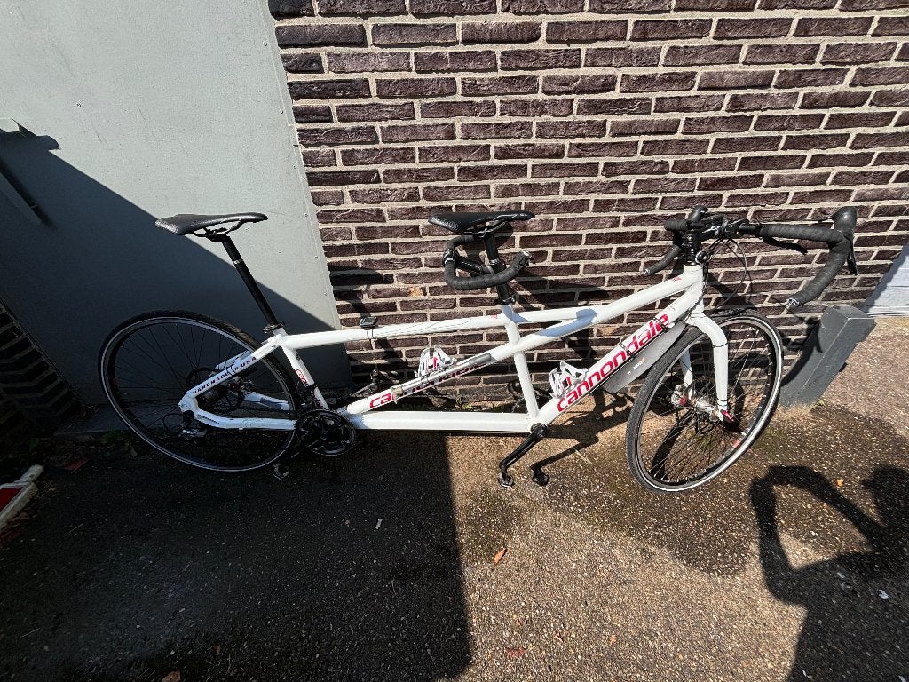 cannondale racefiets tandem, Fietsen en Brommers, Fietsen | Racefietsen, Ophalen, Gebruikt, Schijfrem, Heren