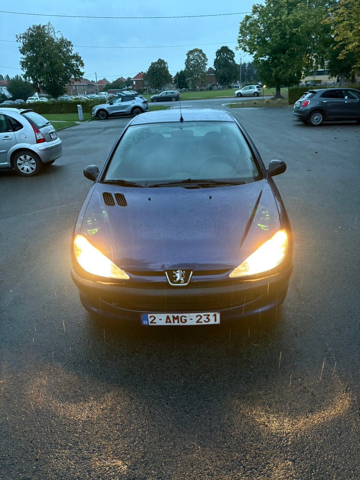 A vendre peugeot 206 1.1 essence, Autos, Euro 2, Achat, Boîte manuelle, Bleu