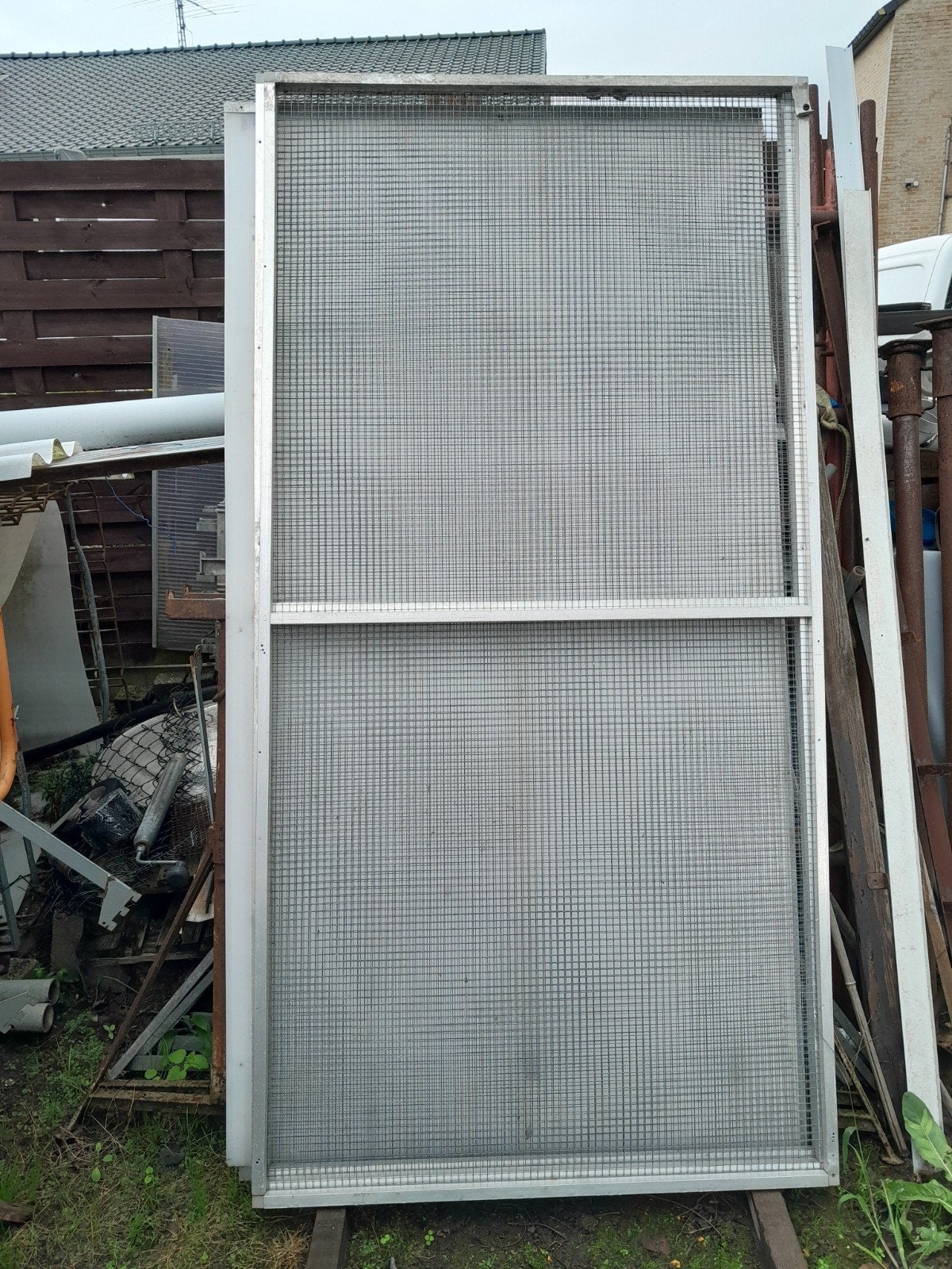 volière panelen 3 st x kooien, Ophalen, Zo goed als nieuw, Aluminium, Volière