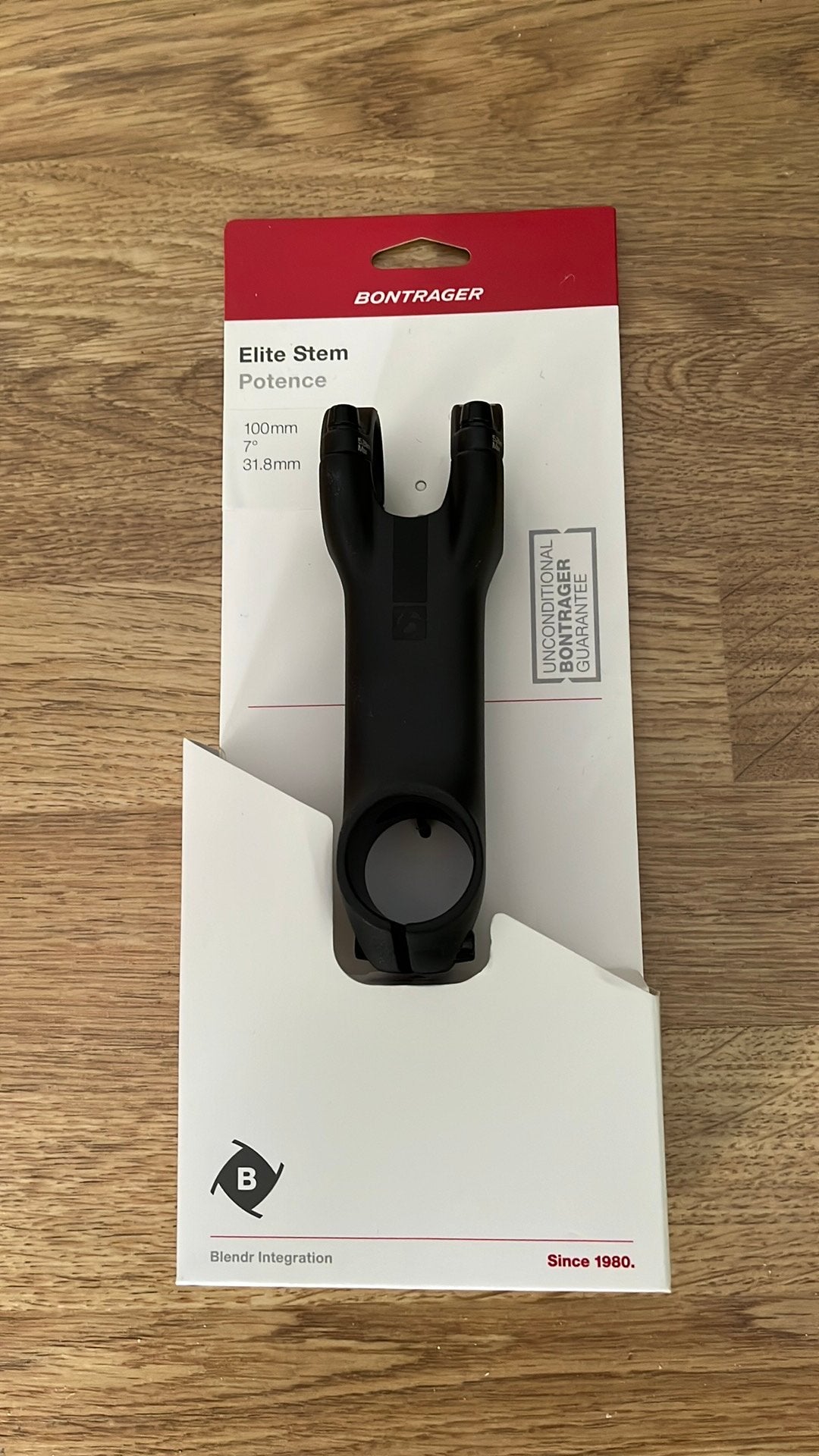 Potence Bontrager Elite 100mm, Vélos & Vélomoteurs, Vélos Pièces, Enlèvement ou Envoi, Neuf, Guidon, Aluminium