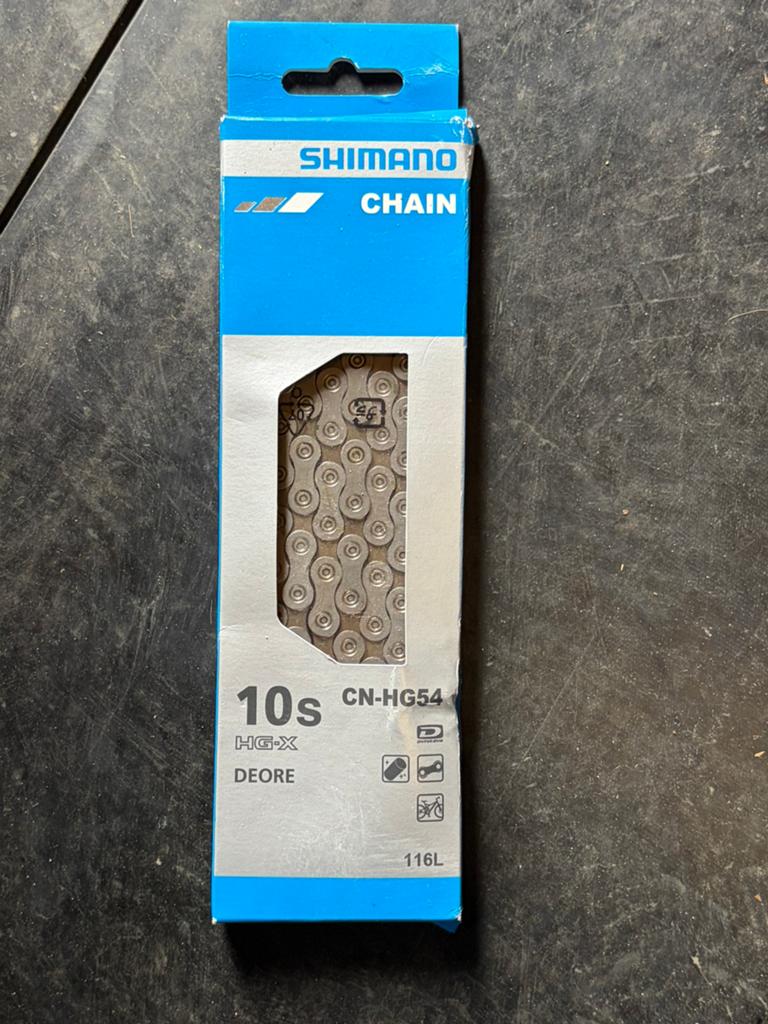 Shimano deore 10speed ketting, Fietsen en Brommers, Fietsonderdelen, Ophalen, Zo goed als nieuw