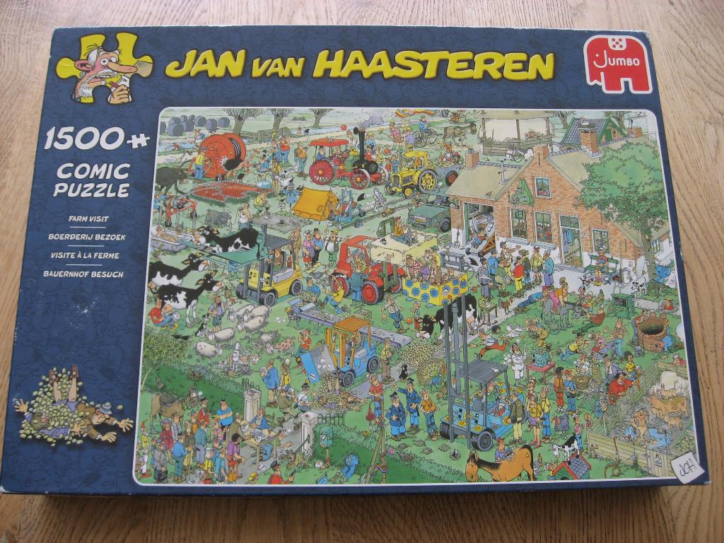 Jan Van Haasteren Jumbo Puzzel 1500 st 17077, Ophalen of Verzenden, 500 t/m 1500 stukjes, Nieuw, Legpuzzel