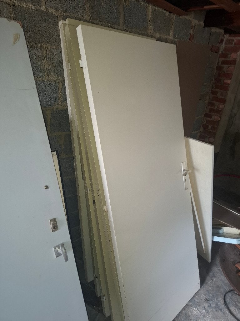 Houten binnendeuren, Ophalen, Gebruikt, Binnendeur, Vouwdeur