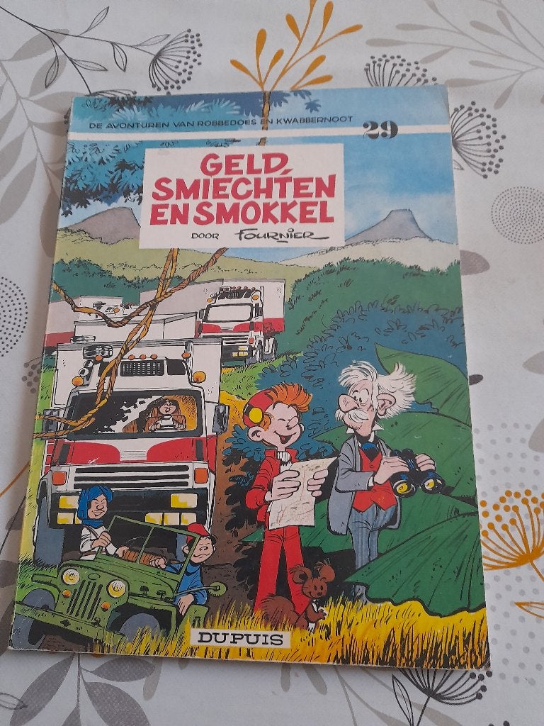 Robbedoes nr 29 "Geld ,smiechten en smokkel"eerste druk 1980, Boeken, Ophalen of Verzenden, Gelezen