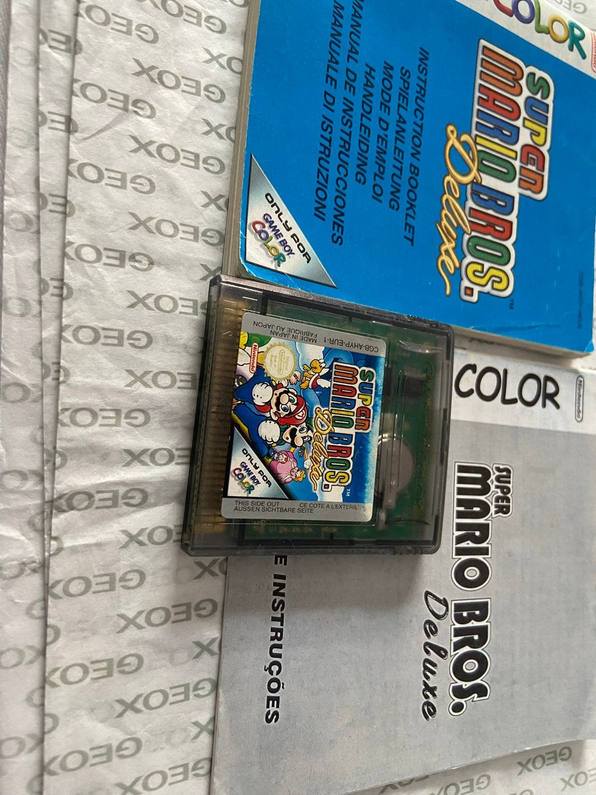 Mario bros, Games en Spelcomputers, Games | Nintendo Game Boy, Ophalen of Verzenden, Zo goed als nieuw