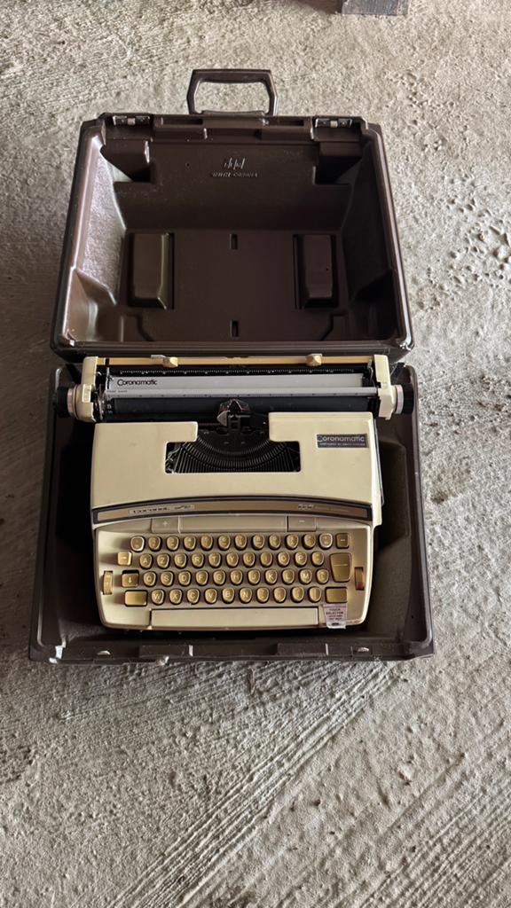 Vintage typemachine jaren 60-70, Diversen, Typemachines, Ophalen, Gebruikt