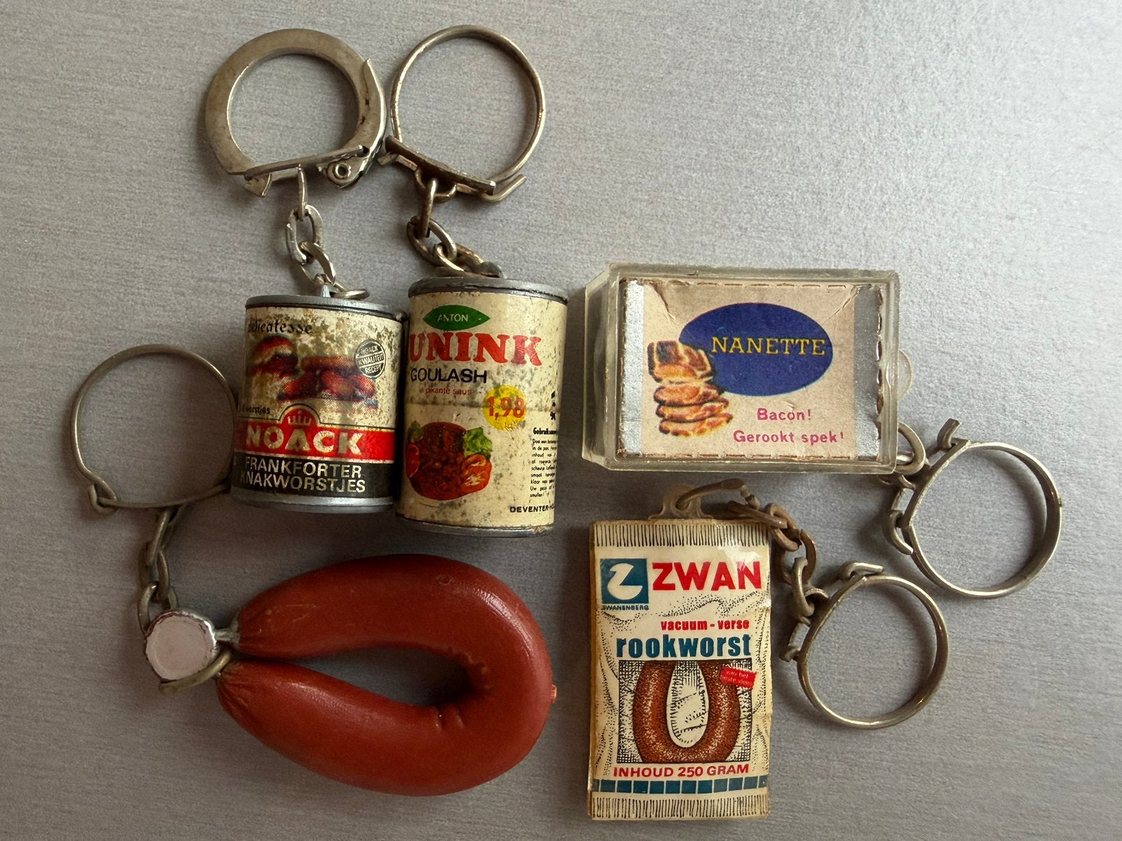 Porte-clés vintage des années 60-70 (partie 6), Enlèvement ou Envoi, Utilisé, Marque