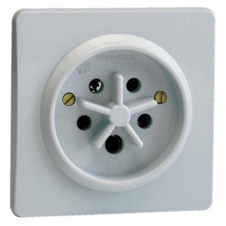 STOPCONTACT 4P 400V 32A NIEUW, Ophalen, Stopcontact