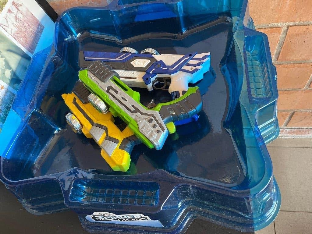 Spinner M.A.D battle set, Verzamelen, Speelgoed, Ophalen, Gebruikt