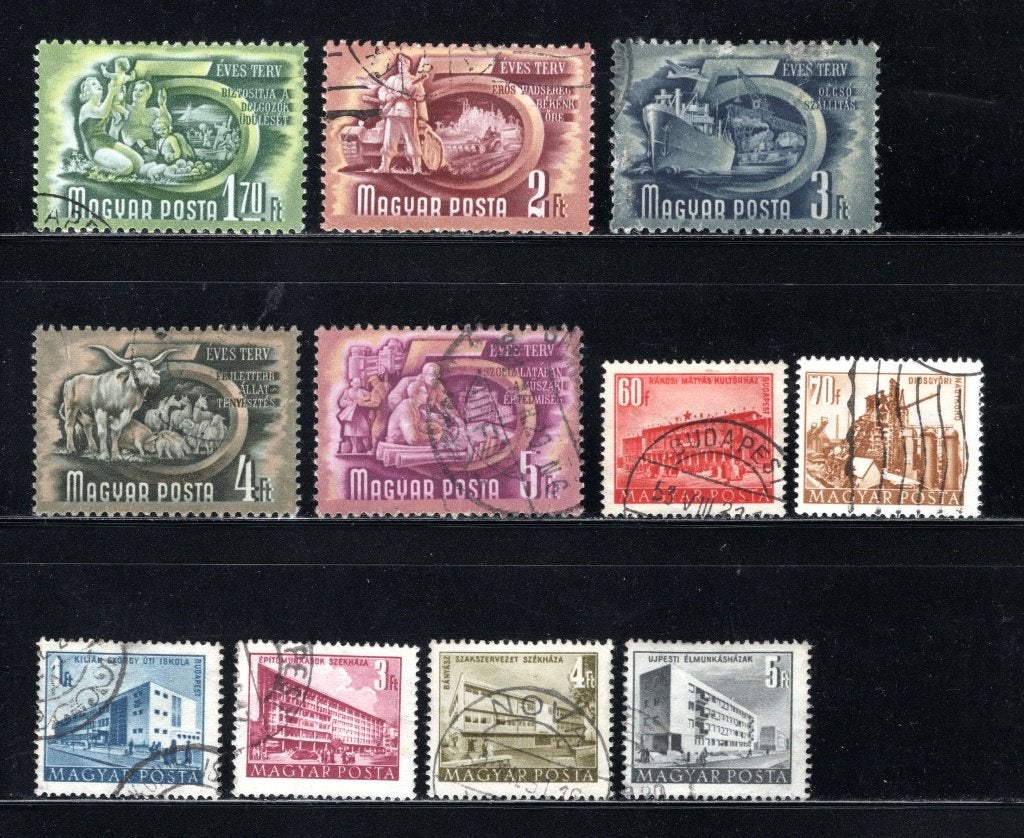 HONGARIJE Lot 1951 gestempeld, Postzegels en Munten, Postzegels | Europa | Hongarije, Verzenden, Gestempeld