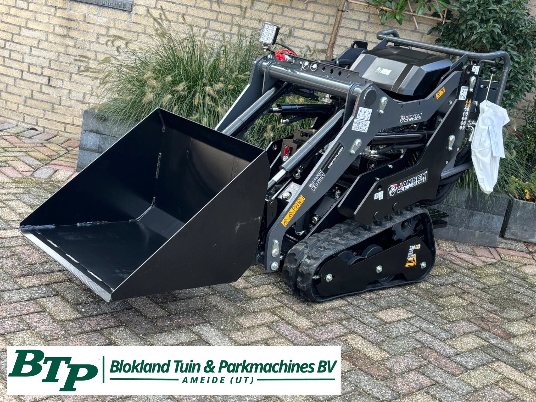 JANSEN Mini compactlader KL200 kl-200 Skid Steer