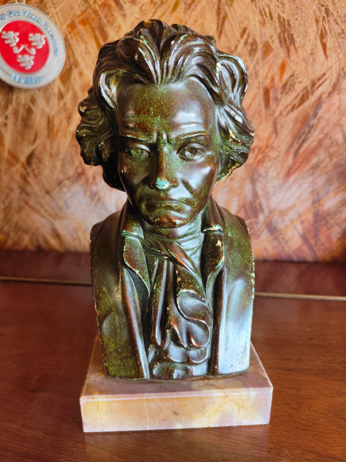 Buste de Beethoven de G. Carli, Antiek en Kunst, Buste