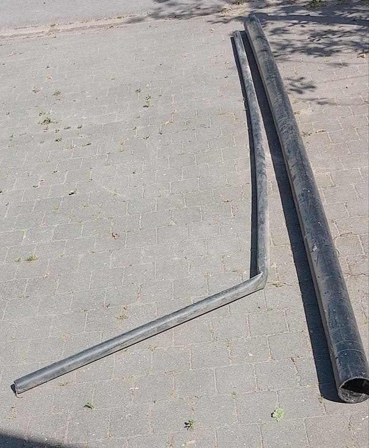 Ongebruikte sanitaire afvoer 14cm, Ophalen