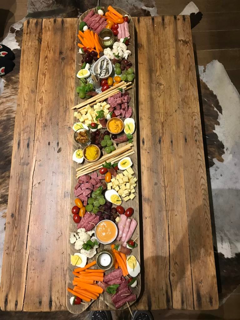 Hapjes/tapasplank 120x24cm, Ophalen