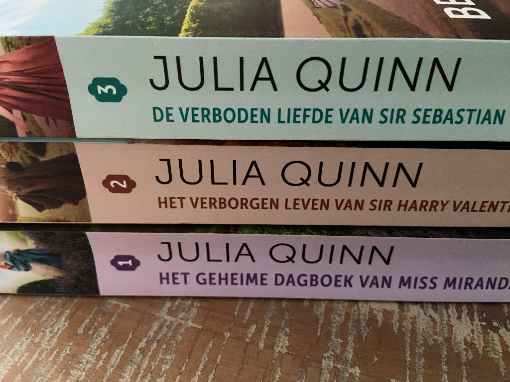 Julia Quinn Boeken -serie Bevelstokes, Boeken, Ophalen, Julia Quinn