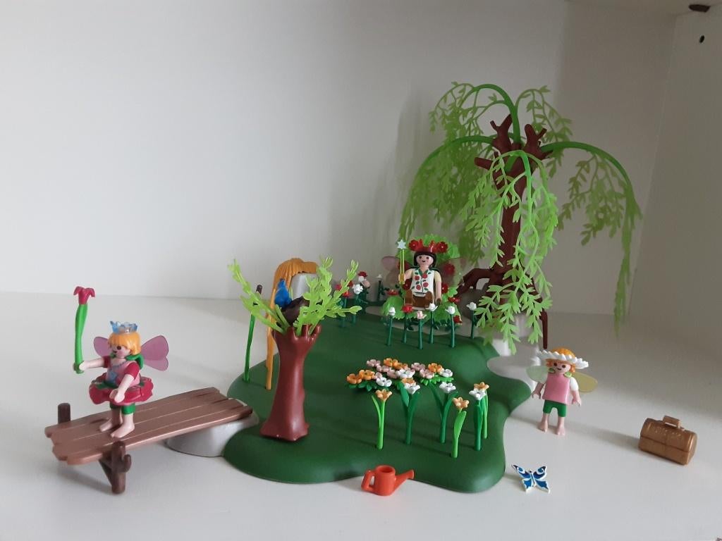 Jardin de fées PlayMobil avec des elfes, Enfants & Bébés, Jouets | Playmobil, Comme neuf, Enlèvement ou Envoi