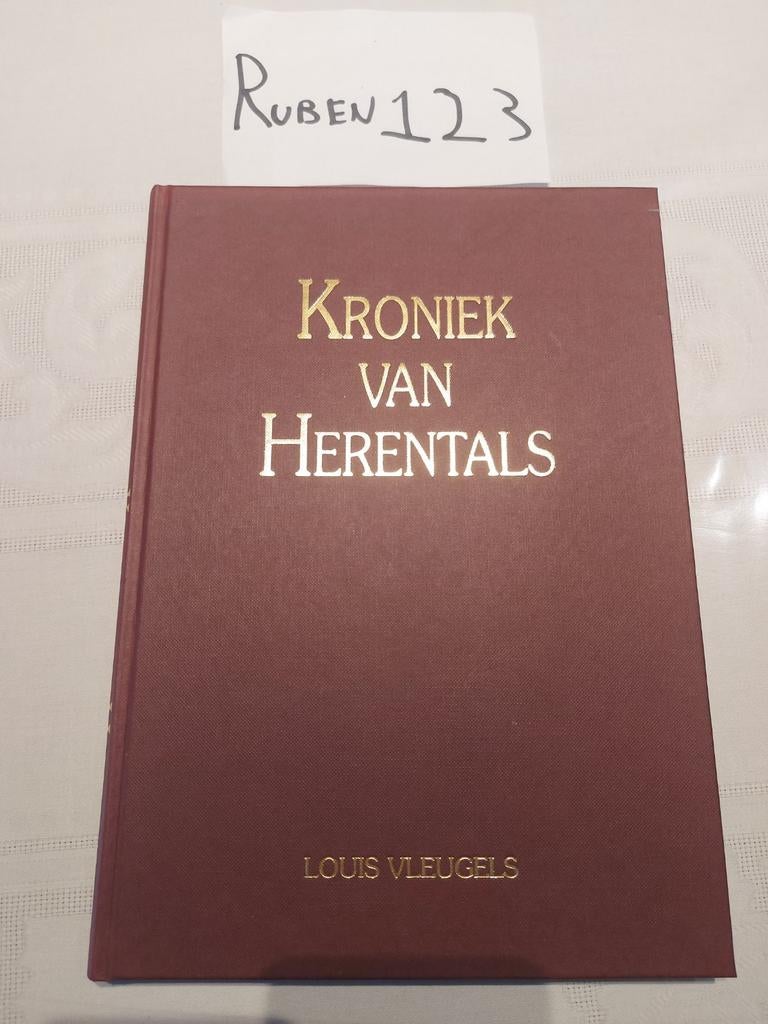 Kroniek van Herentals, Boeken, Ophalen of Verzenden