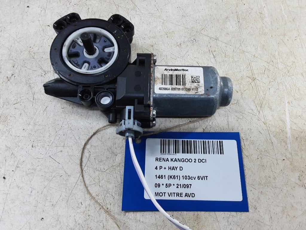 MOTOR RAAMMECHANIEK RECHTS VOOR Kangoo / Grand Kangoo (KW), Gebruikt, Voor, Renault