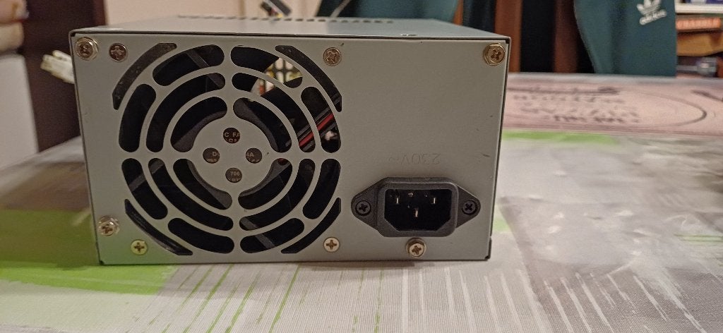voeding 250W, Ophalen, Gebruikt
