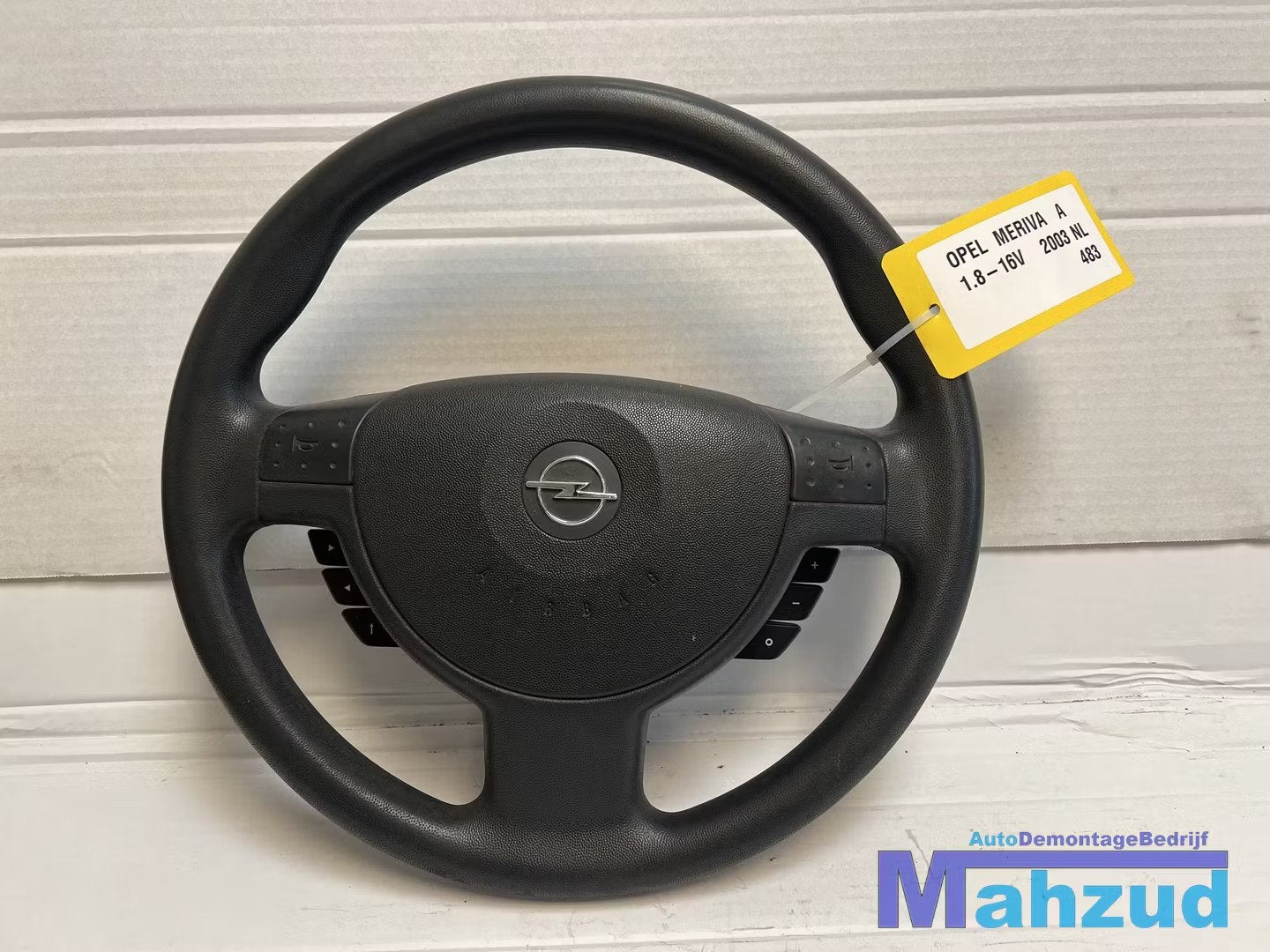 opel meriva a stuurwiel stuur met airbag 2003-2010, Opel Automobile GmbH, Opel, Bahnhofsplatz 1
65423  Russelsheim am Main, DE