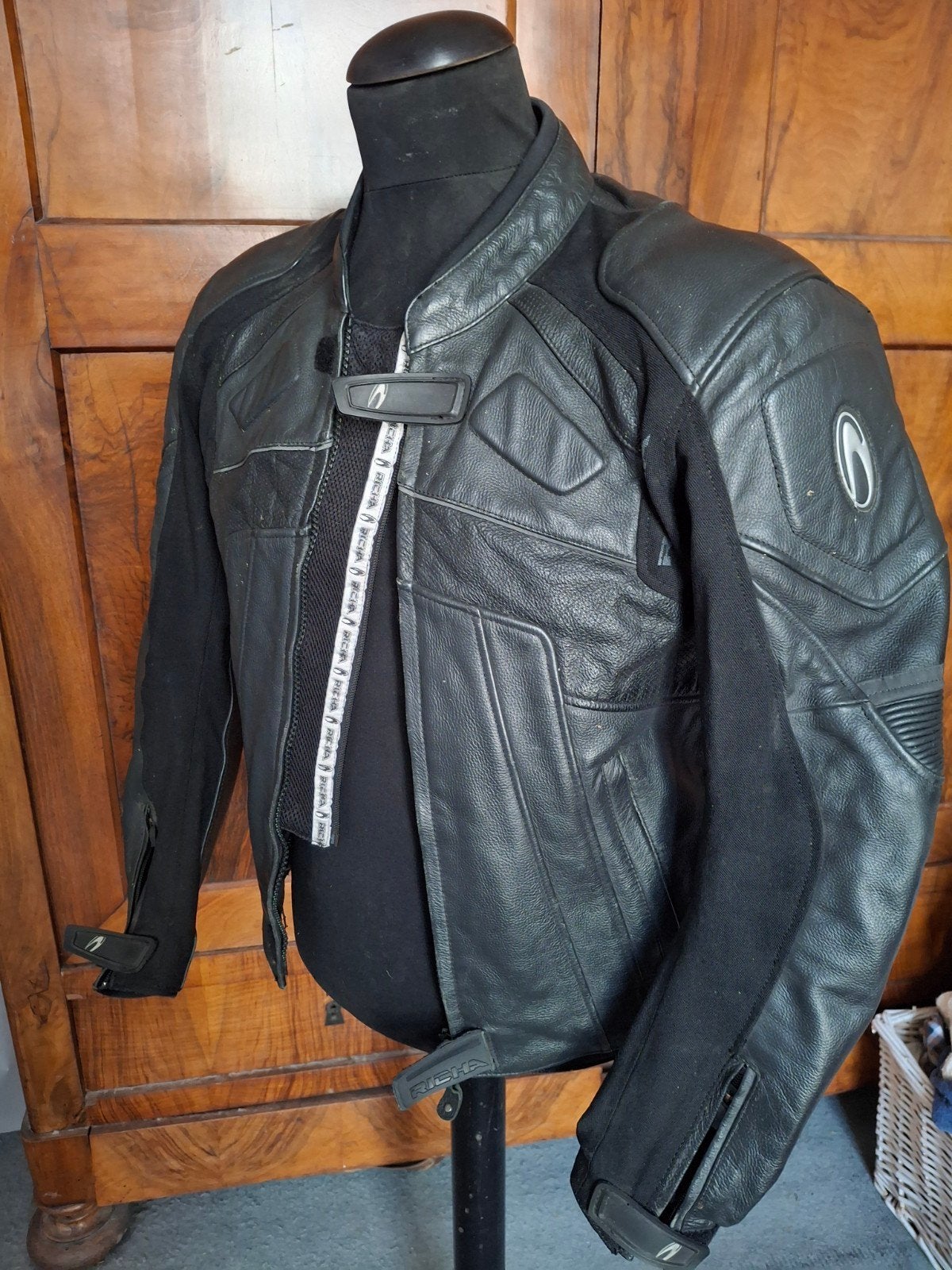 veste richa  taille 52, Motos, Enlèvement, Pantalon | cuir