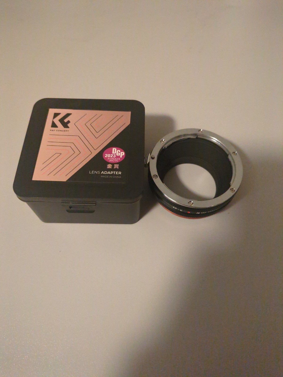K&F Concept Lens Adapter EF-E Manual Focus, Enlèvement ou Envoi