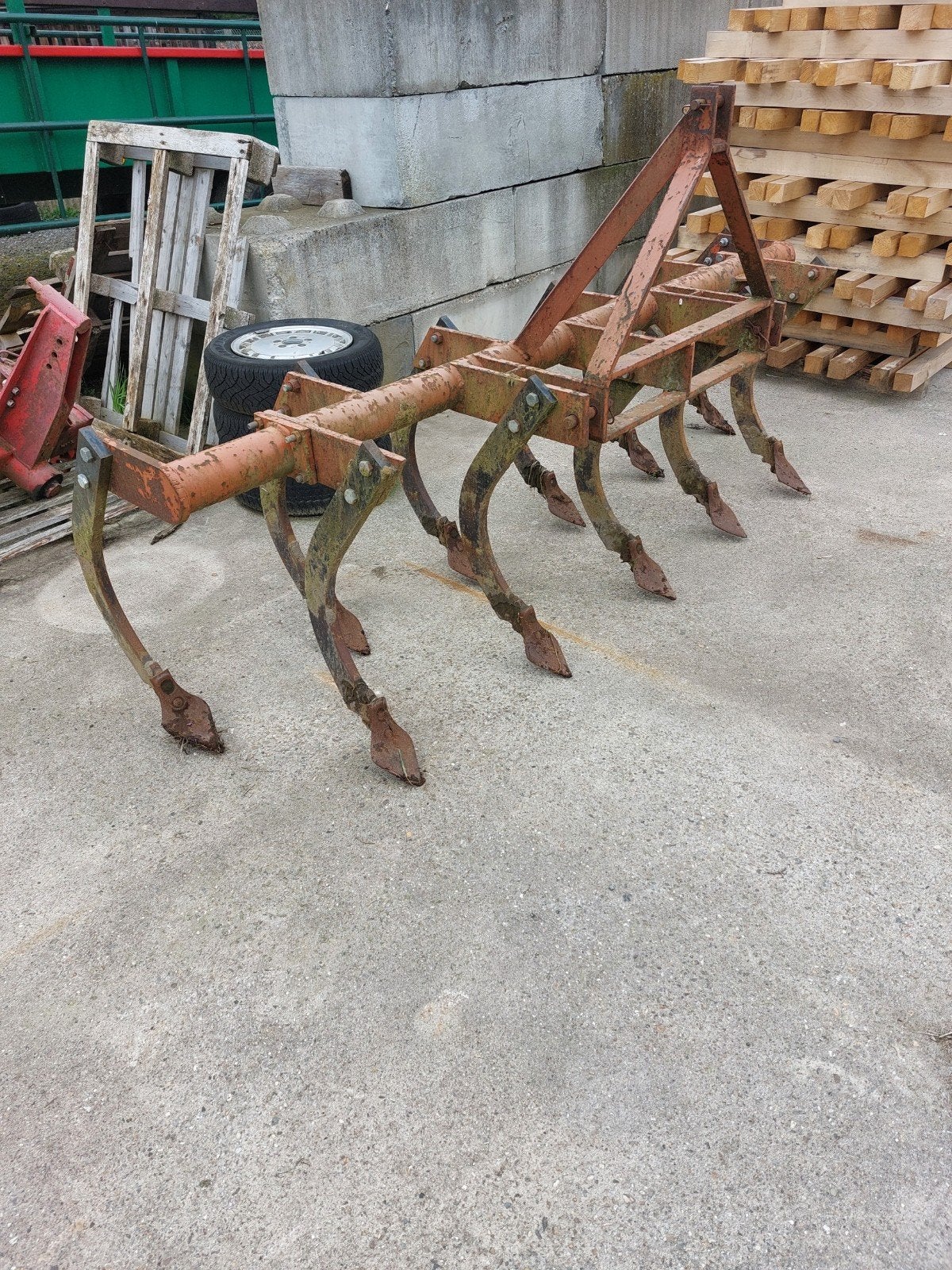 diep woeler 11tanden, Ophalen, Akkerbouw, Grondbewerking