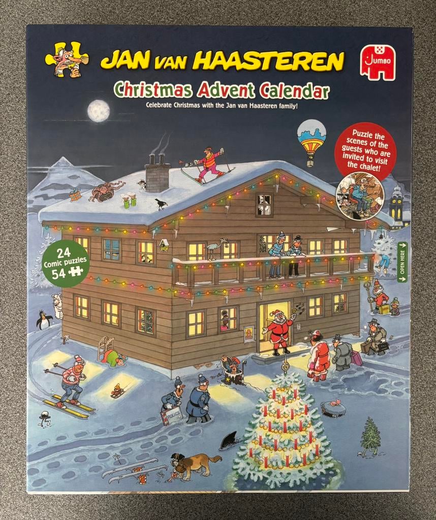 Jan Van Haasteren Puzzel - Christmas Advent Calendar, Enlèvement ou Envoi, Moins de 500 pièces, Comme neuf, Puzzle