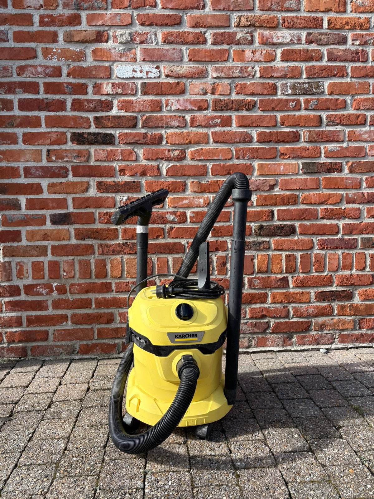 Karcher WD2 plus met 3 stofzakken, Enlèvement, Utilisé, Aspirateur d'eau