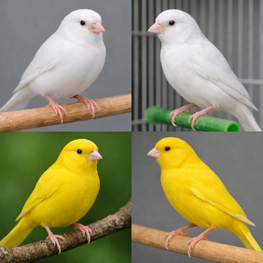 Canaris récessif (recherche)