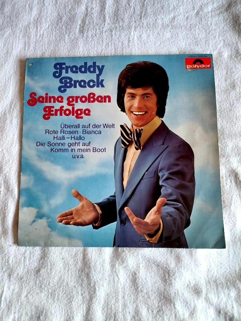 Freddy Breck - Seine großen Erfolge, Cd's en Dvd's, Vinyl | Overige Vinyl, Inclusief binnenhoes, Ophalen, Gebruikt, 12 inch