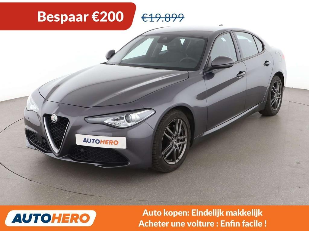 Alfa Romeo Giulia 2.2 JTDM Super (bj 2019, automaat), Auto's, Alfa Romeo, Automaat, 4 deurs, Achterwielaandrijving, Gebruikt