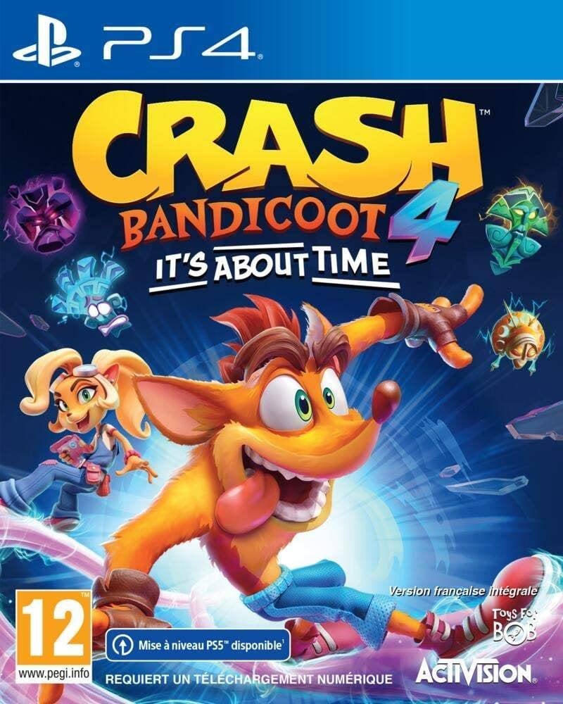 crash bandicoot 4 jeu playstation 4, Enlèvement, Comme neuf