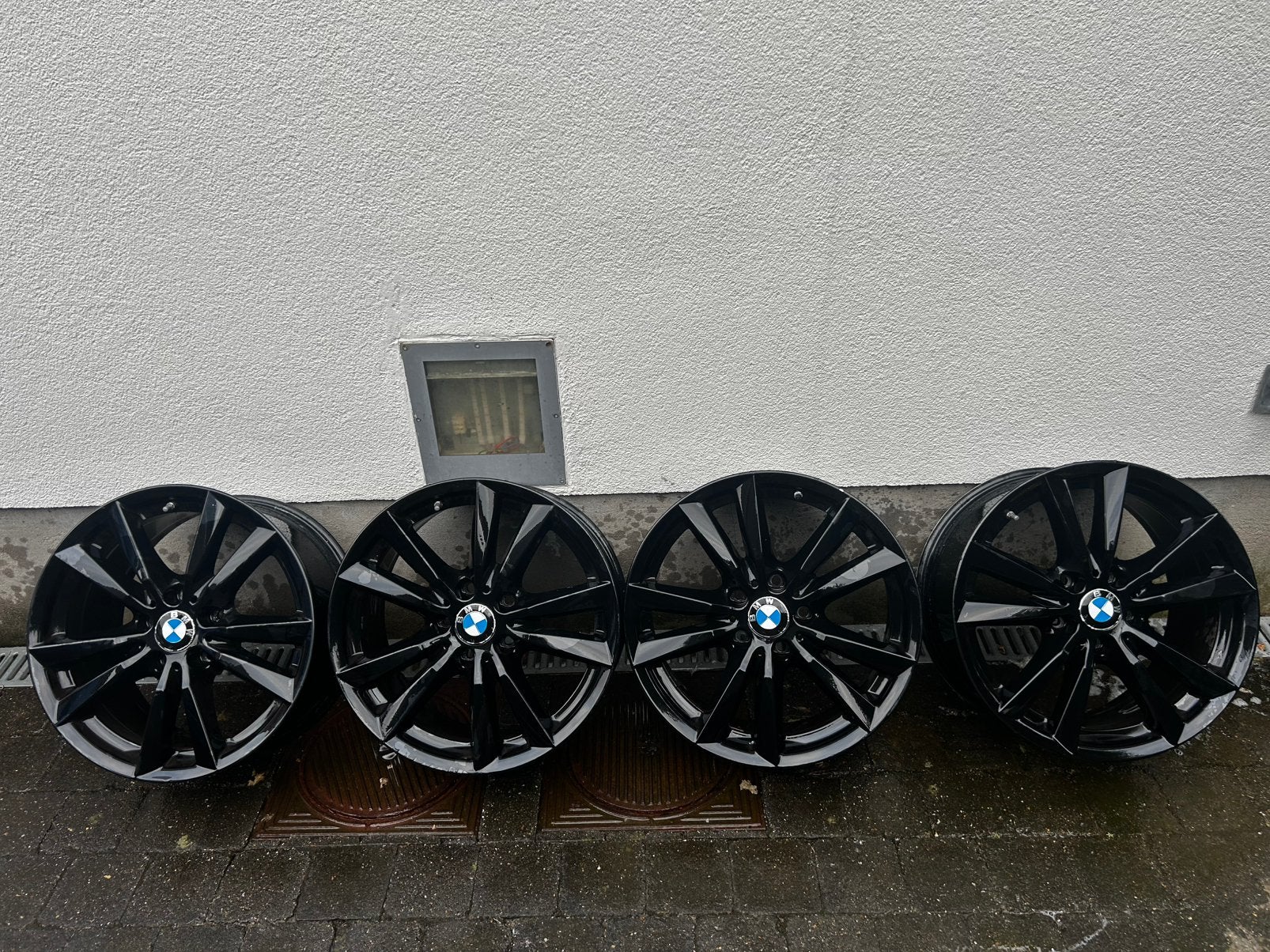 Jantes BMW X5 (F15) (Style 446 noires) + pneus d'été, Autos : Pièces & Accessoires, Pneus & Jantes, Pneus et Jantes, 255 mm, Pneus été
