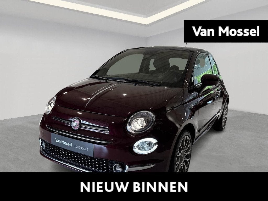 Fiat 500 1.2 8v 69hp Collezione, Auto's, Fiat, Voorwielaandrijving, 4 zetels, Gebruikt, Euro 6