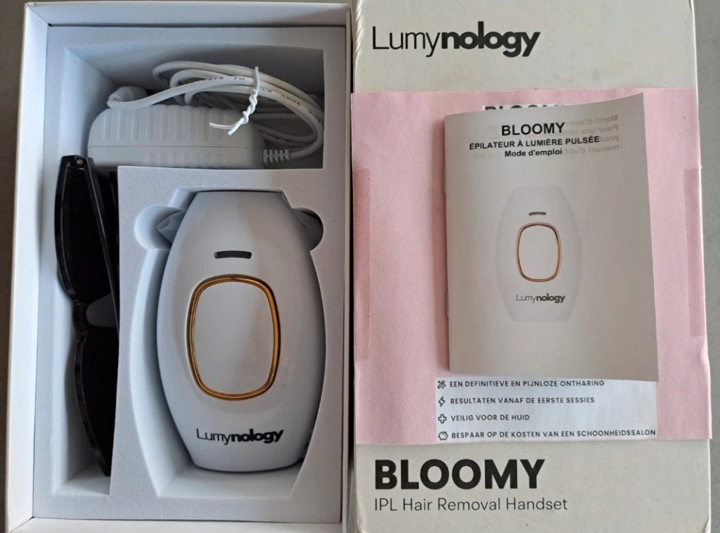 Bloomy IPL ontharing, Ophalen of Verzenden, Zo goed als nieuw, Scheren en Epileren
